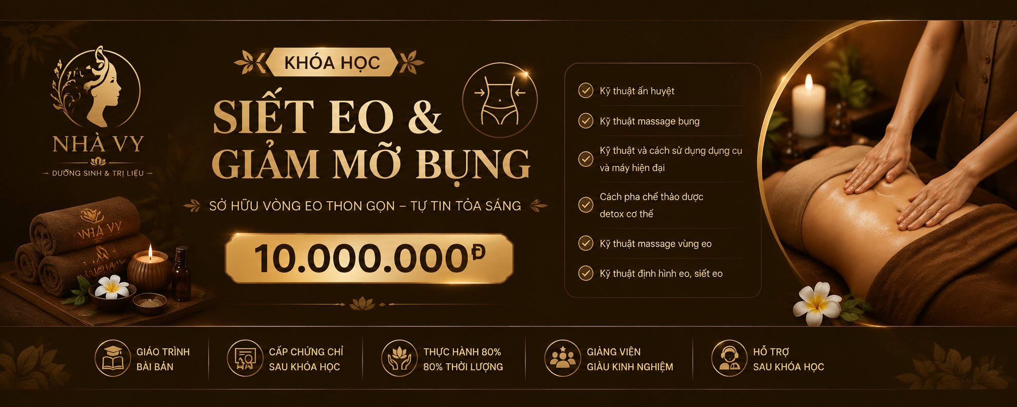 Siết Eo & Giảm Mỡ Bụng