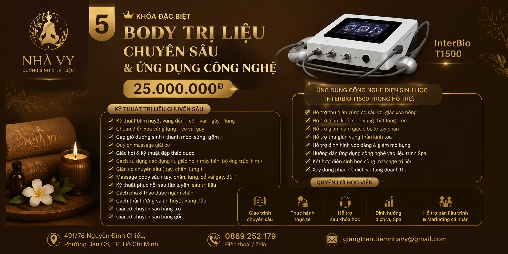 Body Trị Liệu Chuyên Sâu & Ứng Dụng Công Nghệ